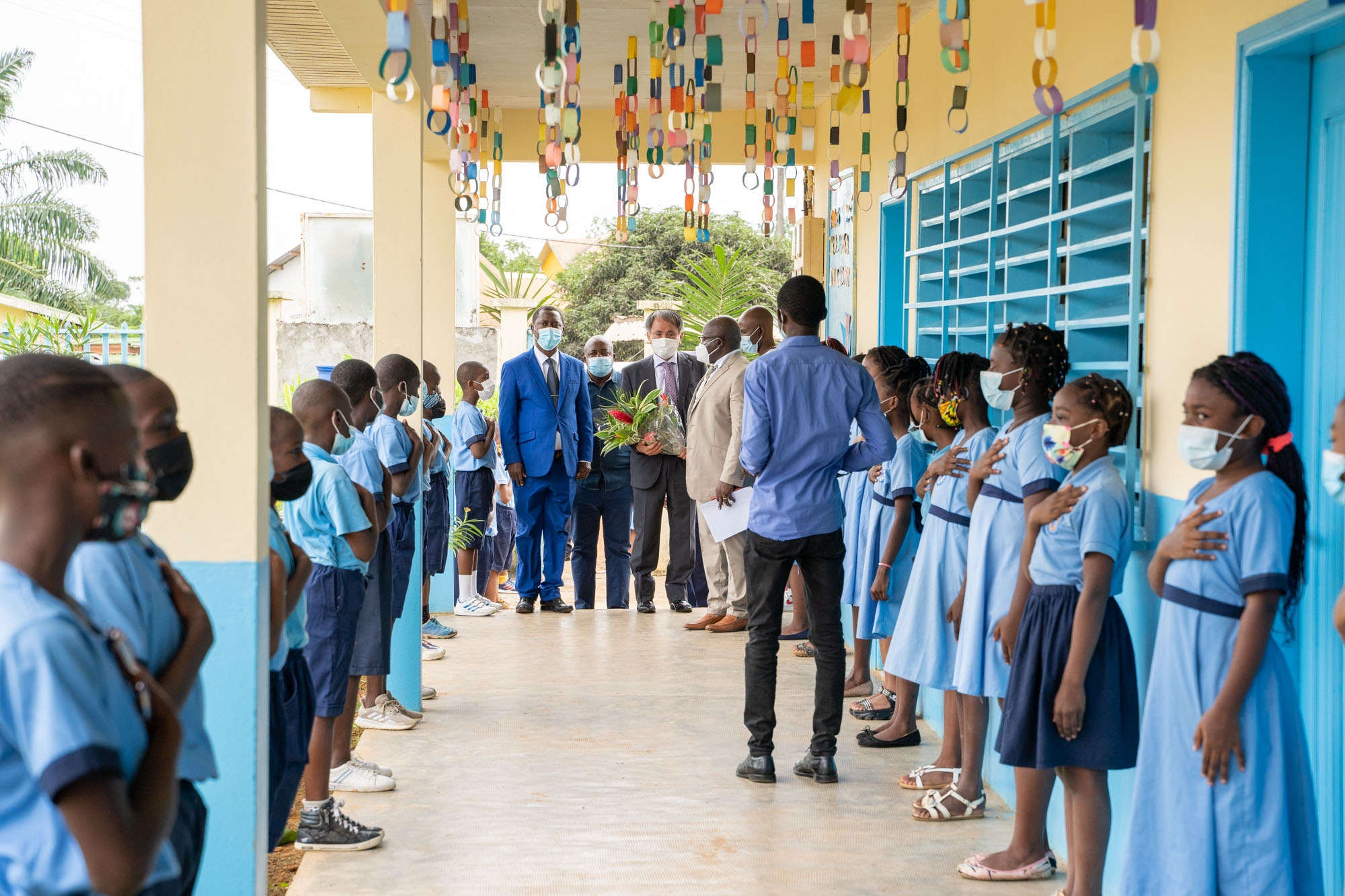 Cliquez pour agrandir 「ビケレ機能リハビリテーション障害児総合支援施設建設計画」引渡式の実施