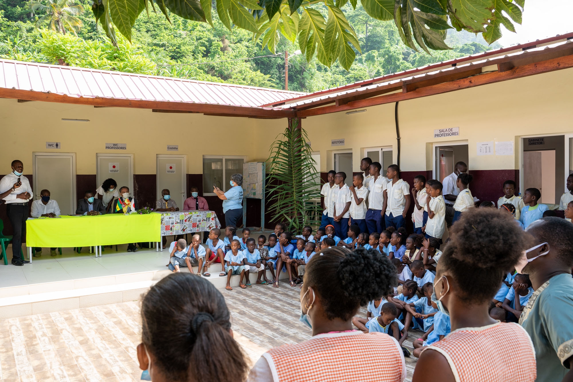 Cliquez pour agrandir 「リベイラ・フンダ公立小学校建設計画」引渡式の実施