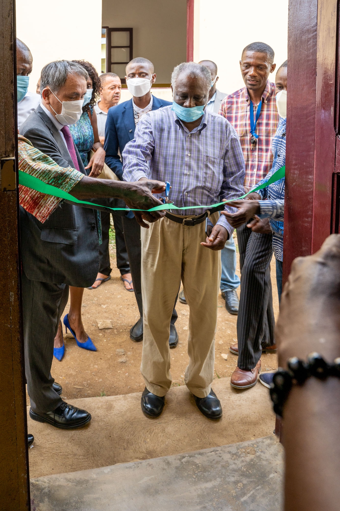 Cliquez pour agrandir 「アンセルモ・アンドラーデ小学校建設整備計画」引渡式の実施