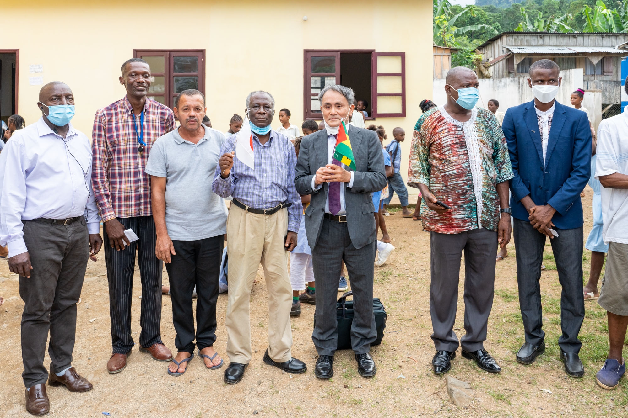 Cliquez pour agrandir 「アンセルモ・アンドラーデ小学校建設整備計画」引渡式の実施